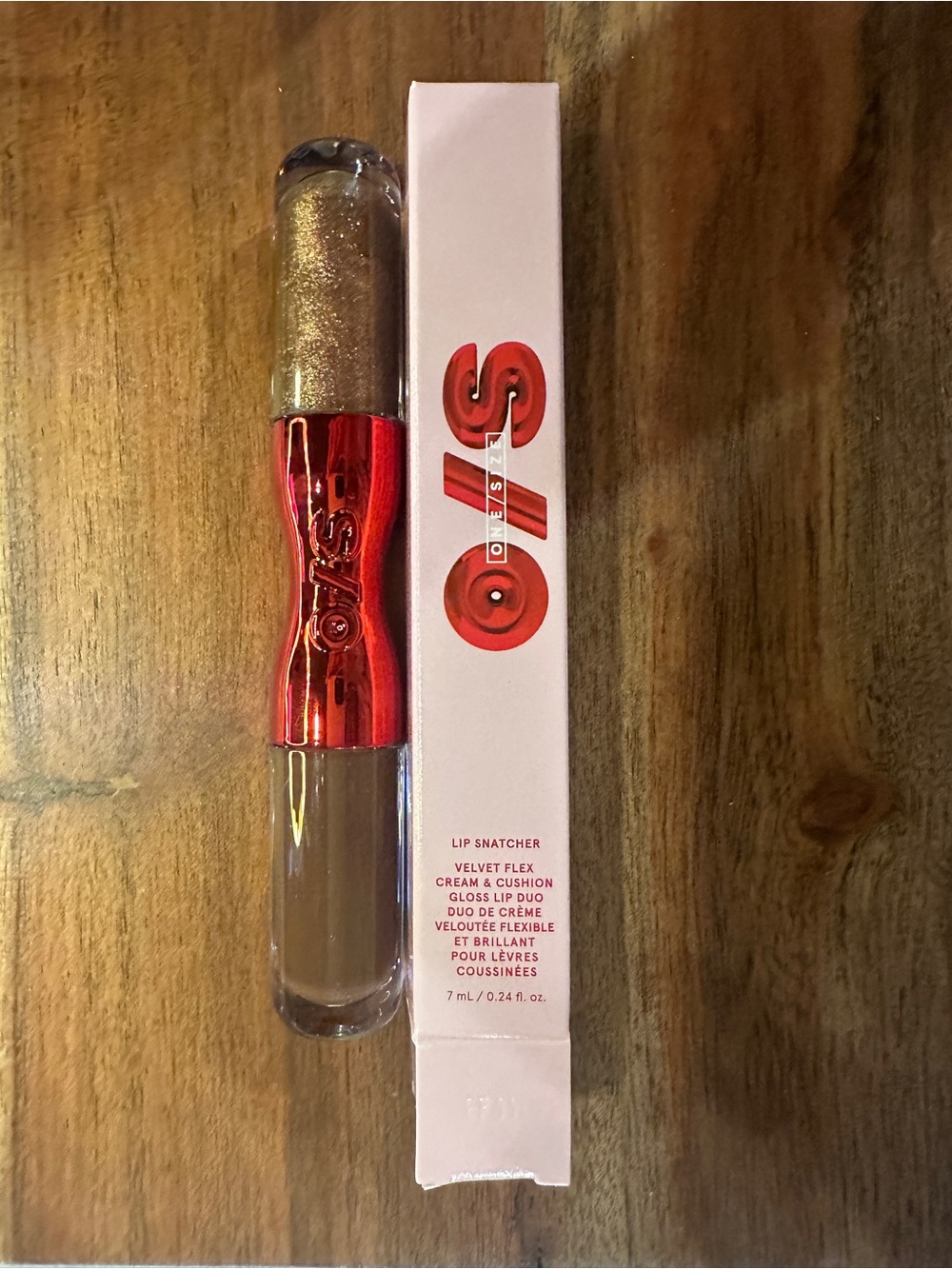 One/Size by Patrick Starr LIP SNATCHER Velvet Flex Lip Duo in shade Nightwalker